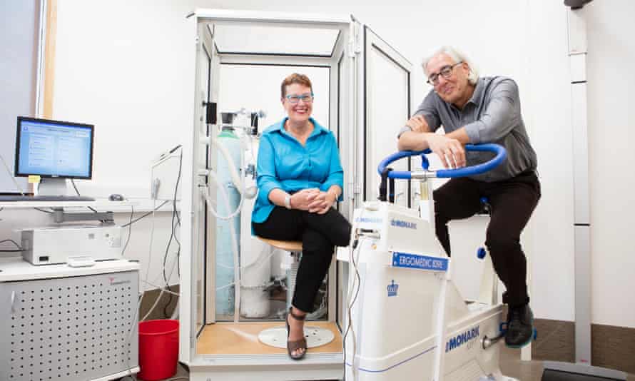 The Dunedin Study’s associate director Prof Terrie Moffitt, with co-investigator Prof Avshalom Caspi of King’s College London.