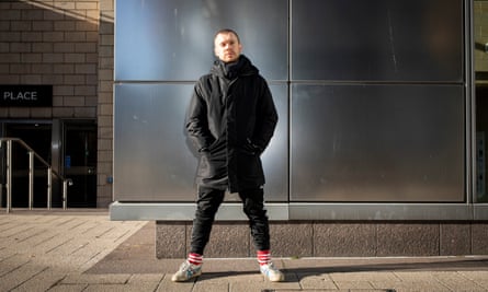 Gary Stevenson in Canary Wharf, London.