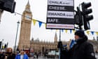 'We are just being used': asylum seekers react to passing of Rwanda bill