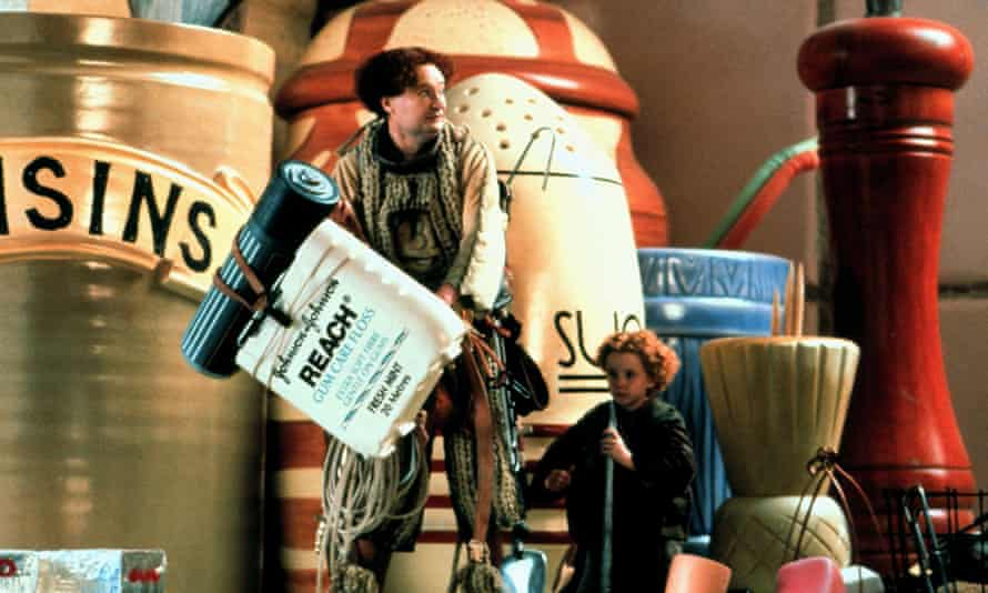Jim Broadbent and Tom Felton in the 1997 film adaptation of The Borrowers.