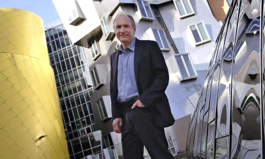 Tim Berners-Lee: ‘We have to grit our teeth and hang on to the fence.’