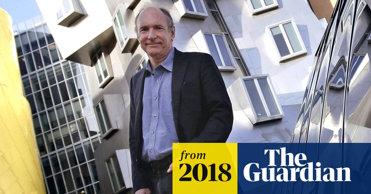 Tim Berners-Lee: we must regulate tech firms to prevent 'weaponised' web