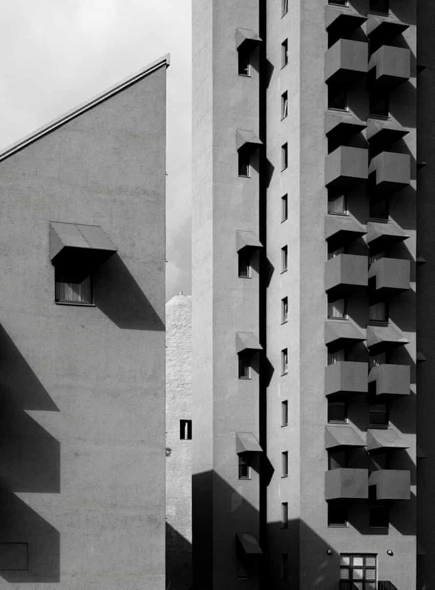 John Hejduk’s Kreuzberg Tower and Wings, Berlin, Germany, 1988.