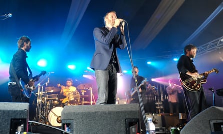 The National performing at Latitude in 2010