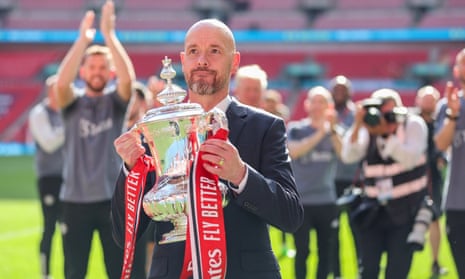 'When they don't want me I will hear it': Ten Hag tight-lipped on future after FA Cup win – video