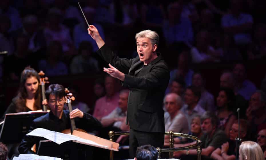 Admirable surety ... Edward Gardner conducts the orchestra of the Royal Academy of Music and the Juilliard School.