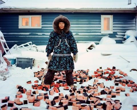 A Thanksgiving Day feast in Alaska
