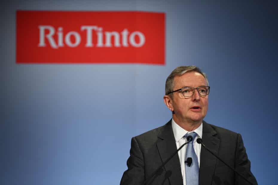 Rio Tinto’s chairman, Simon Thompson