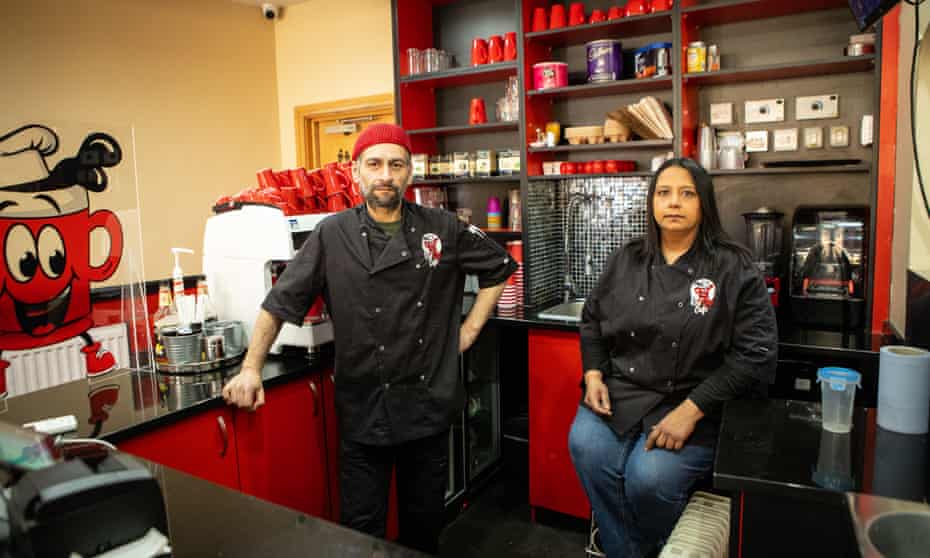 Henal and Reena Chotai, who are trying to set up their own eco-friendly delivery service in London.
