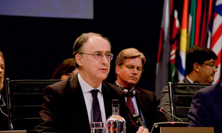 Fernando Arias, the director general of the Organisation for the Prohibition of Chemical Weapons, at its annual conference in The Hague