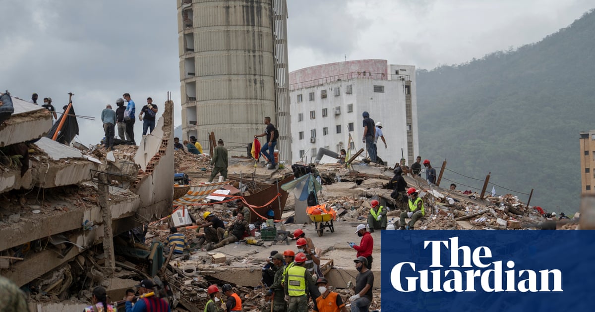 ‘You need to be brave’: Venezuela’s ‘moles’ search for earthquake victims