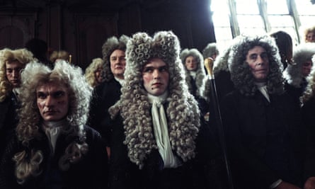 The Favourite’s ‘floridly dressed’ men.