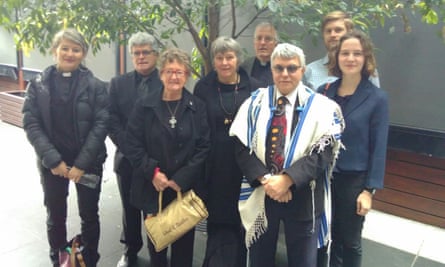 A rabbi, Uniting church reverend, former Catholic priest and Buddhist leader call for Josh Frydenberg to withdraw support for Carmichael mine.