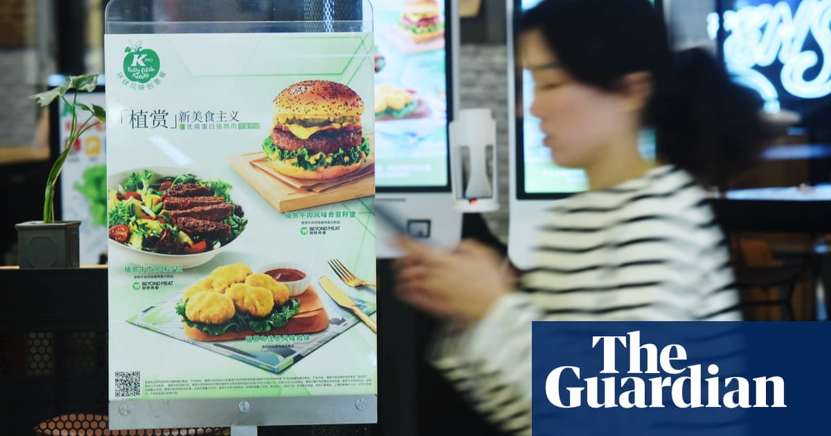 China’s appetite for meat fades as vegan revolution takes hold