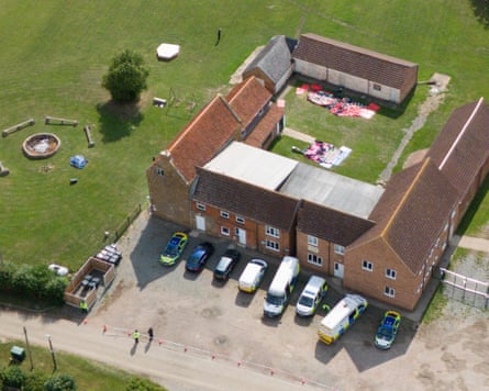 A general view of the scene in Stathern, Leicestershire