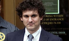 Sam Bankman-Fried outside a New York court in June