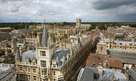 the Cambridge skyline