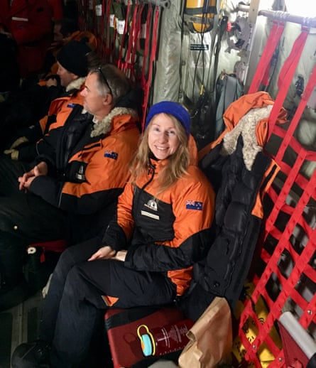 Dr Steph Kaefer, the New Zealand doctorate graduate who has studied Antarctica English.