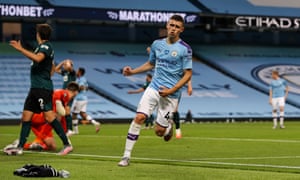 Manchester City 5 0 Burnley Premier League As It Happened Football The Guardian