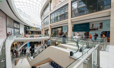 Killing the high street? The new mall has seen long queues of shoppers.