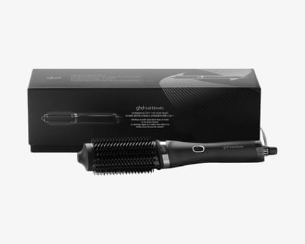 ghd Duet Blowdry 2-in-1 Hair Dryer Brush, Black