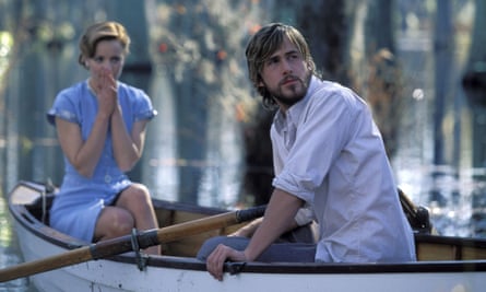 ‘No natural leading man qualities’ … Rachel McAdams and Gosling in The Notebook.