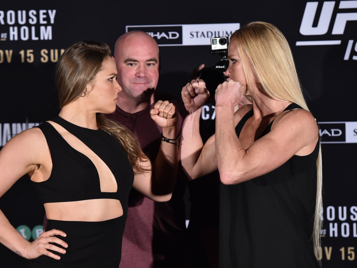 Fear Of Failure Driving Ronda Rousey Before Ufc Showdown With Holly Holm Ronda Rousey The Guardian