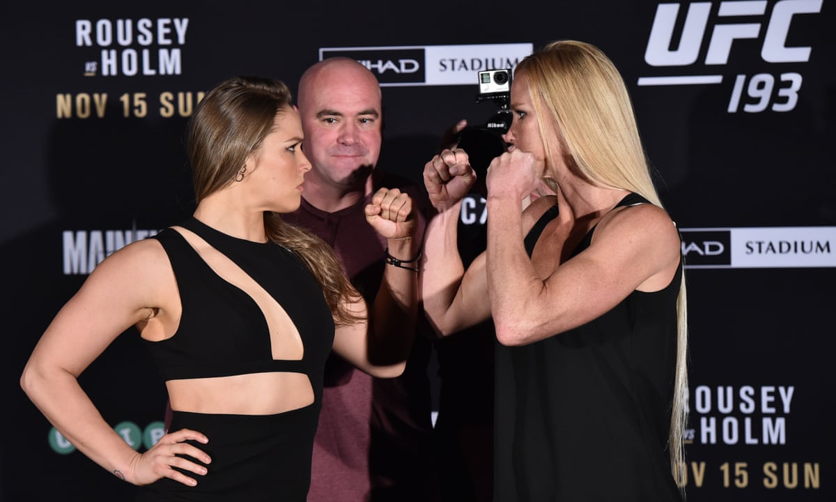 Fear Of Failure Driving Ronda Rousey Before Ufc Showdown With Holly Holm Ronda Rousey The Guardian