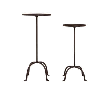 Pair of auxiliary tables