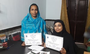 India’s first women Islamic judges : Afroz Begum (left) and Jahanara