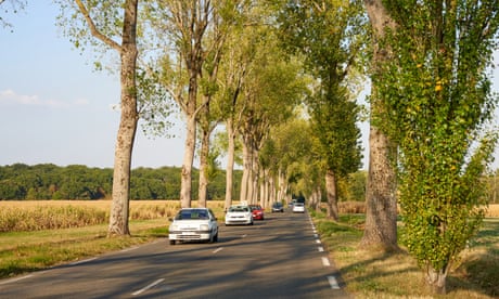 Traffico stradale in Yvelines, Francia