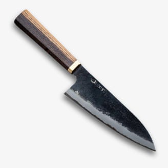 Blenheim Forge Santoku knife, 17.5cm.