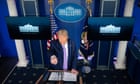 Trump again claims Covid-19 will 'go away' as Fauci warns of long road ahead
