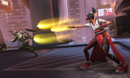 Gameplay image from Overwatch 2.