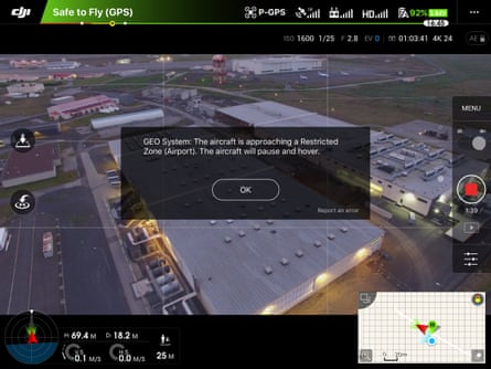 Geofences are meant to prevent drones approaching prisons or power stations.