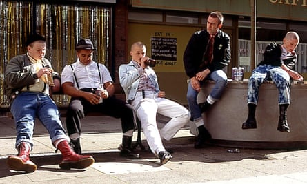 Skinheads in docs in This Is England, 2007.