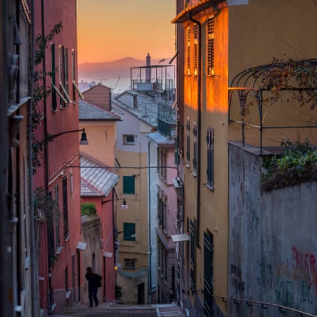 Genoa is a city of characterful colourful alleys.