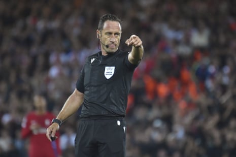 Portuguese referee Artur Dias 