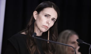 New Zealand Prime Minister Jacinda Ardern holds a post cabinet press conference.