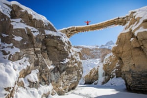 029 A short, wooden bridge near Nierak marks the location where we first encountered Sun during our expedition