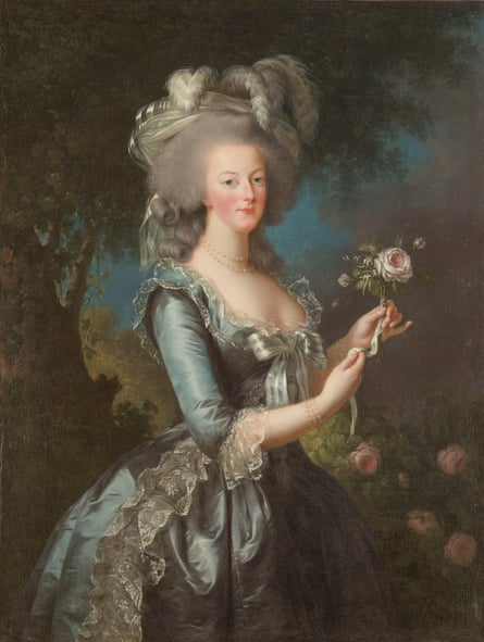 Marie Antoinette with a Rose by Élisabeth-Louise Vigée Le Brun.