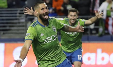 Clint Dempsey returned to the States to help the Seattle Sounders to MLS Cup