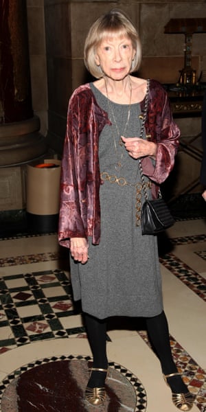 Didion poses at a benefit gala in 2009.