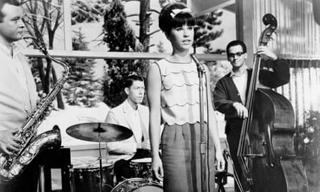 Astrud Gilberto with Stan Getz, left, in the 1964 film Get Yourself a College Girl.
