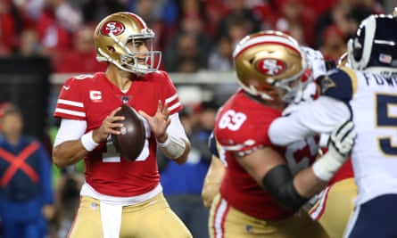 Niners Edge Rams On Final Play After Patriots And Texans Clinch Division Titles Nfl The Guardian