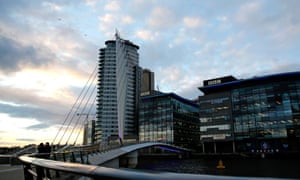 Salford has benefited from the relocation of the BBC and other broadcasters.