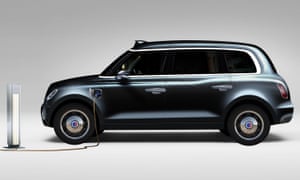 An electric black cab
