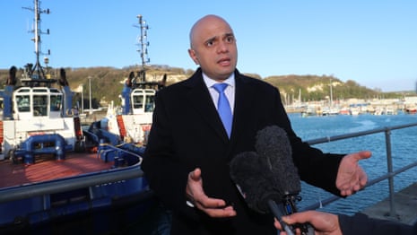 Sajid Javid claims those crossing Channel may not be 'genuine' asylum seekers – video