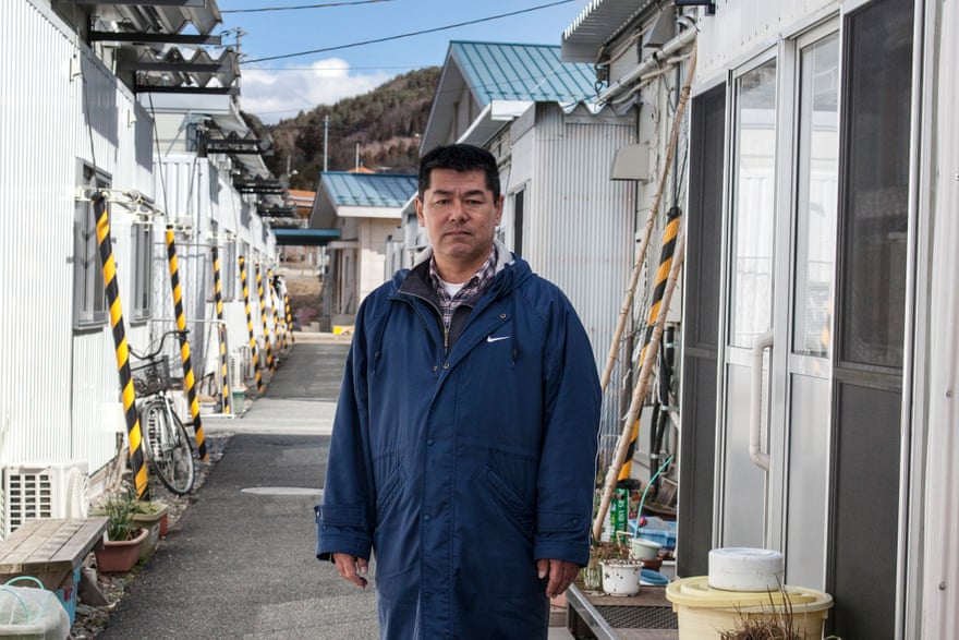 Kazuo Sato, a fisherman before the tsunami, became president of a residents’ association and volunteer fireman.
