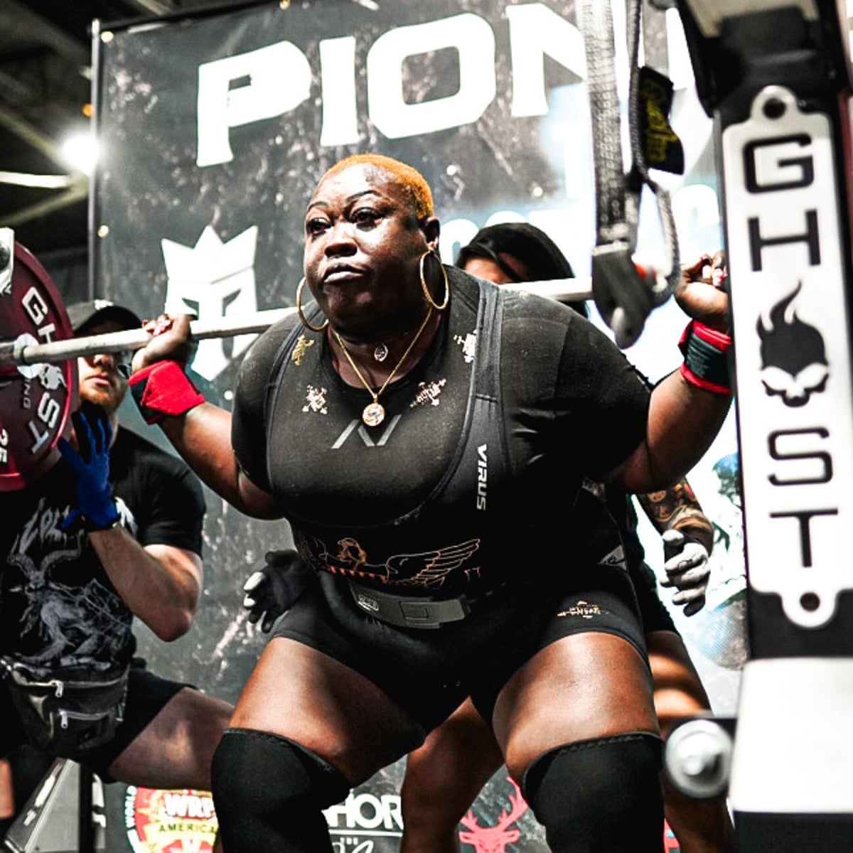 Mürrisch Sektor Streifen female deadlift champion Stadt, Dorf
